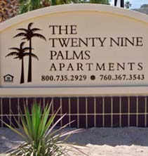 THE TWENTYNINE PALMS APARTMENTS