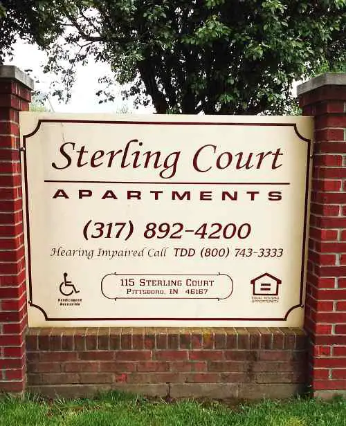 Sterling Court Apartments Pittsboro IN Multi Family Housing Rental