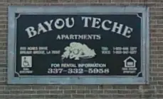 BAYOU TECHE APARTMENTS